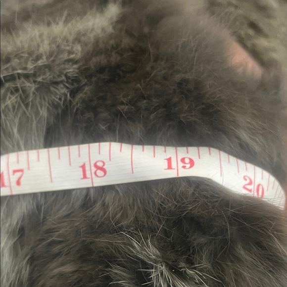 Dyed Rabbit Fur Vest - Picture 10 of 10